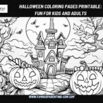 Halloween Coloring Pages Printable Fun for Kids and Adults
