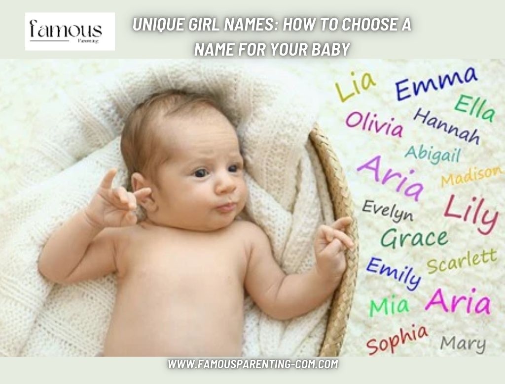 Unique Girl Names: How to Choose a Name for Your Baby